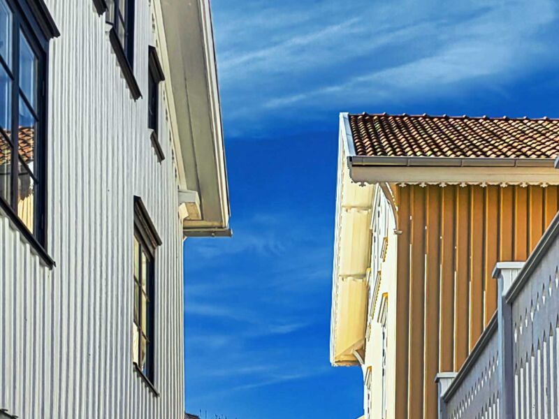 Schwedische Häuschen in Fiskebäckskil