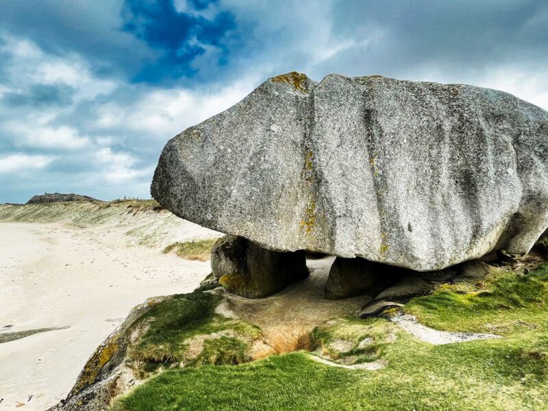 Ein ordentlicher Felsbrocken in Meneham
