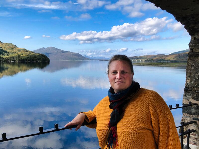 Iris im Eilean Donnan