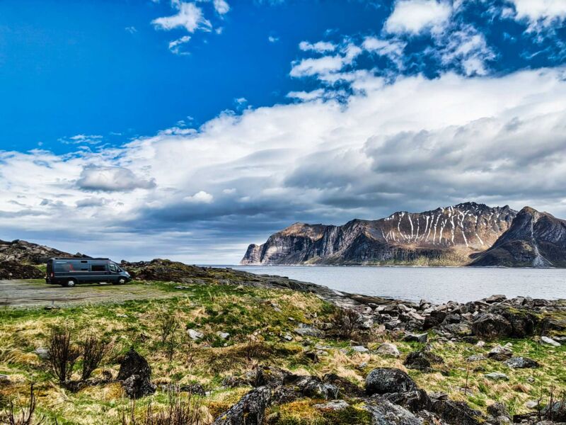 Einer der tollsten Stellplätze auf Senja