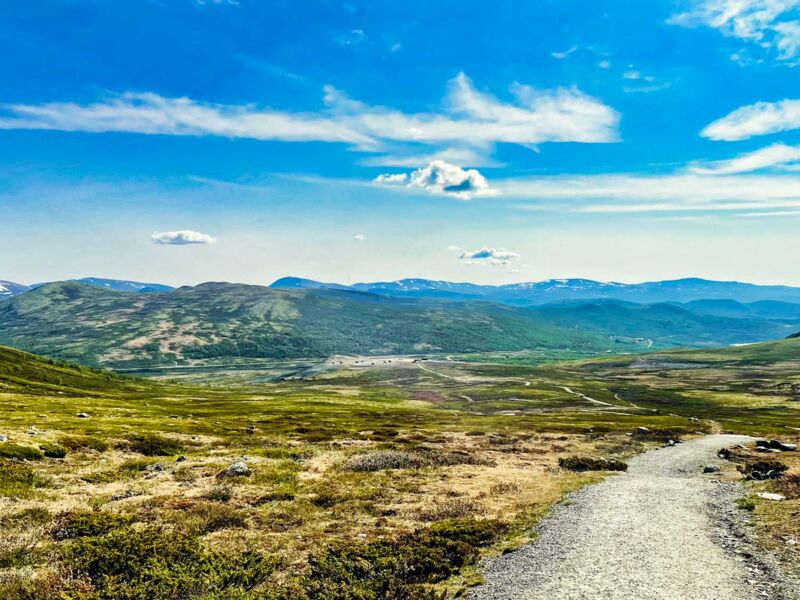 Blick von Viewpoint zurück