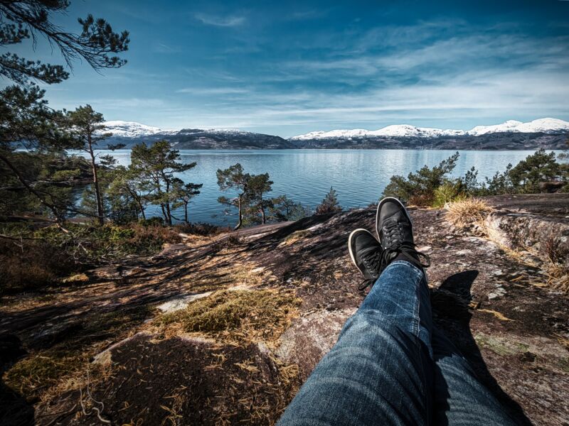 Chill-out am Hardangerfjord