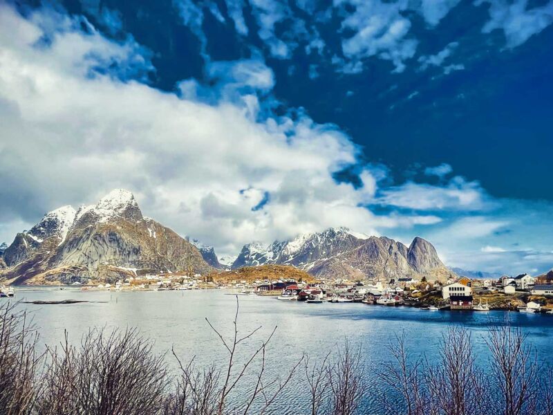 Der erste Blick auf Reine