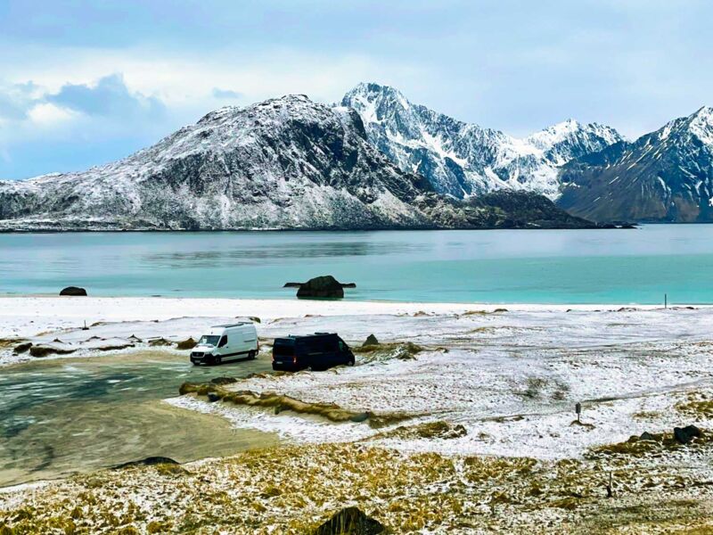 Stellplatz Hauklandstrand