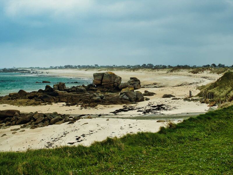 Steinstrand in Meneham