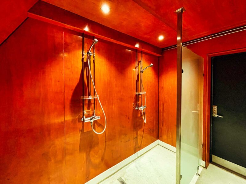 Luxusduschen in Sandvik